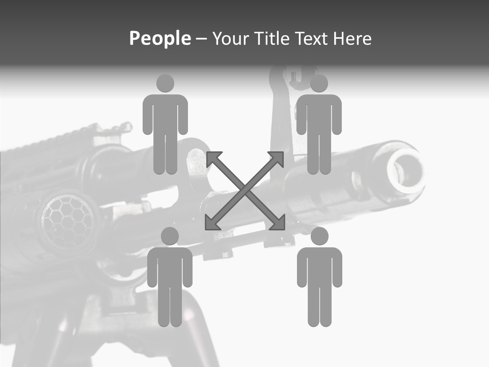 Kalashnikov Ak  Sight PowerPoint Template