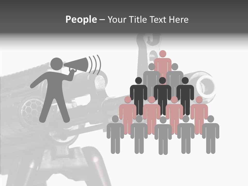 Kalashnikov Ak  Sight PowerPoint Template