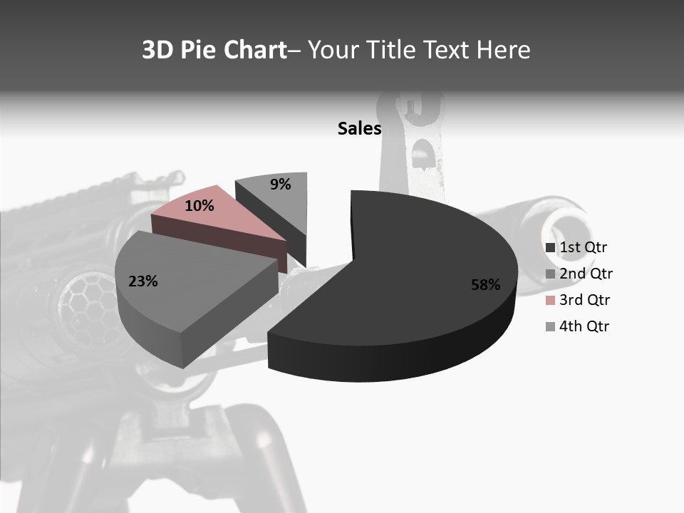 Kalashnikov Ak  Sight PowerPoint Template