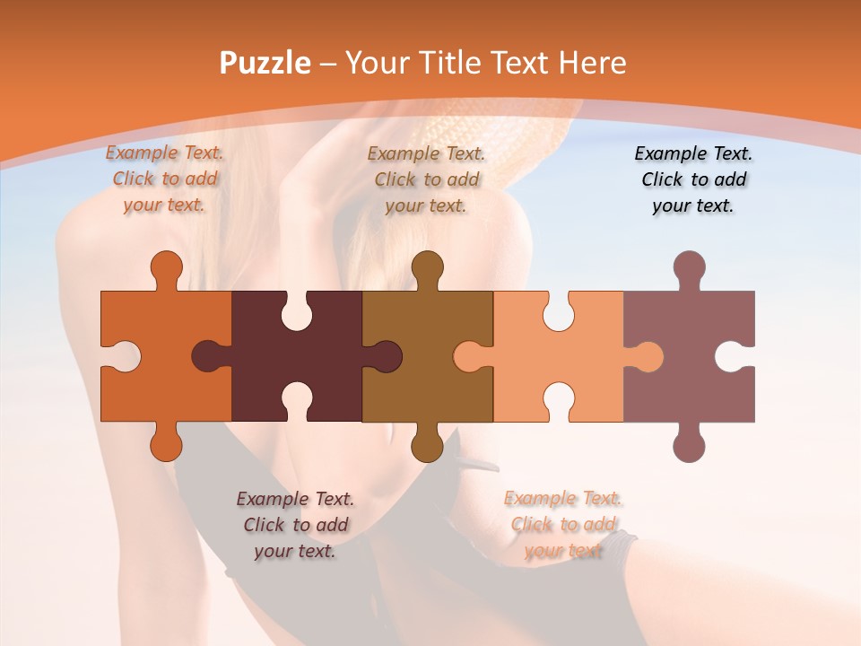 Young Wellbeing Summer PowerPoint Template