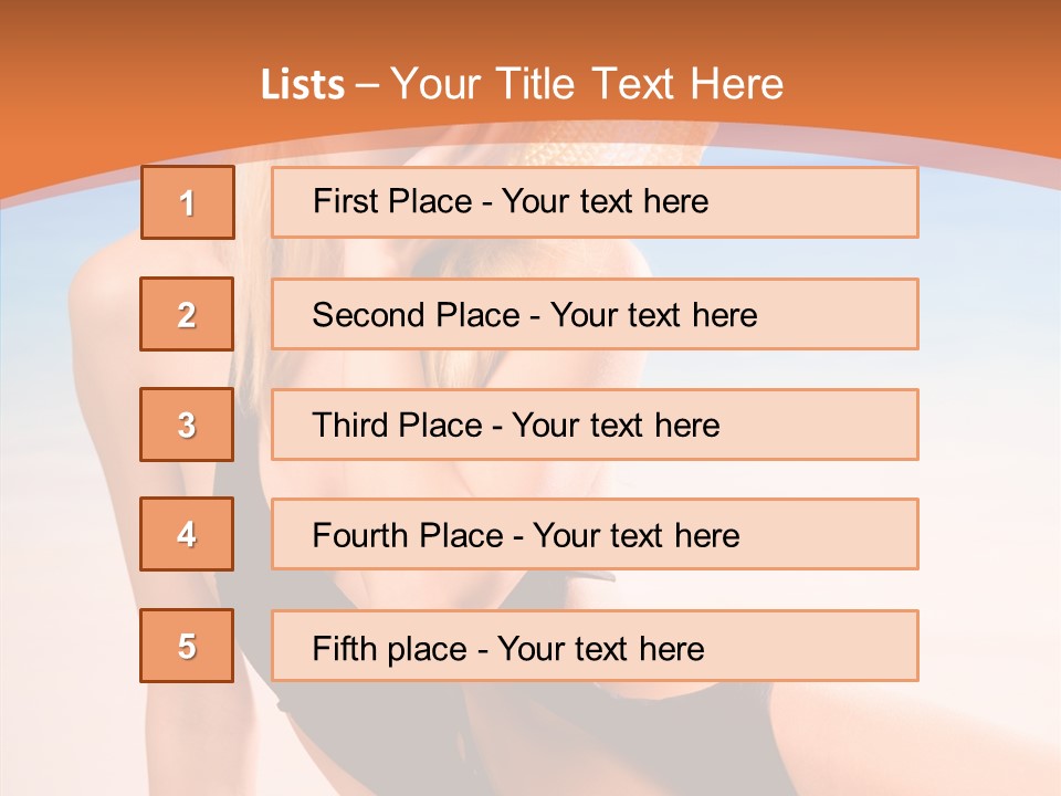 Young Wellbeing Summer PowerPoint Template