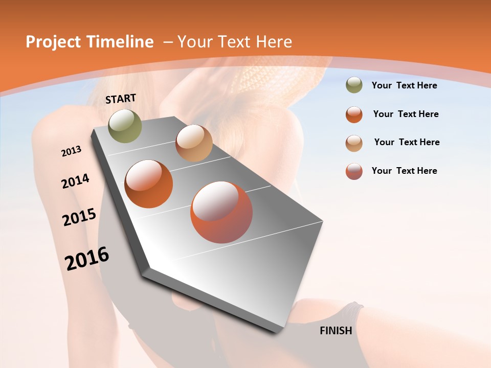 Young Wellbeing Summer PowerPoint Template