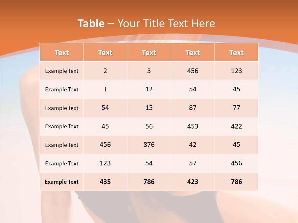 Young Wellbeing Summer PowerPoint Template