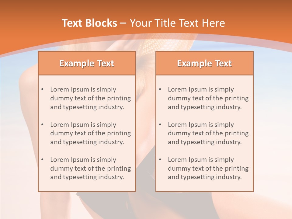 Young Wellbeing Summer PowerPoint Template
