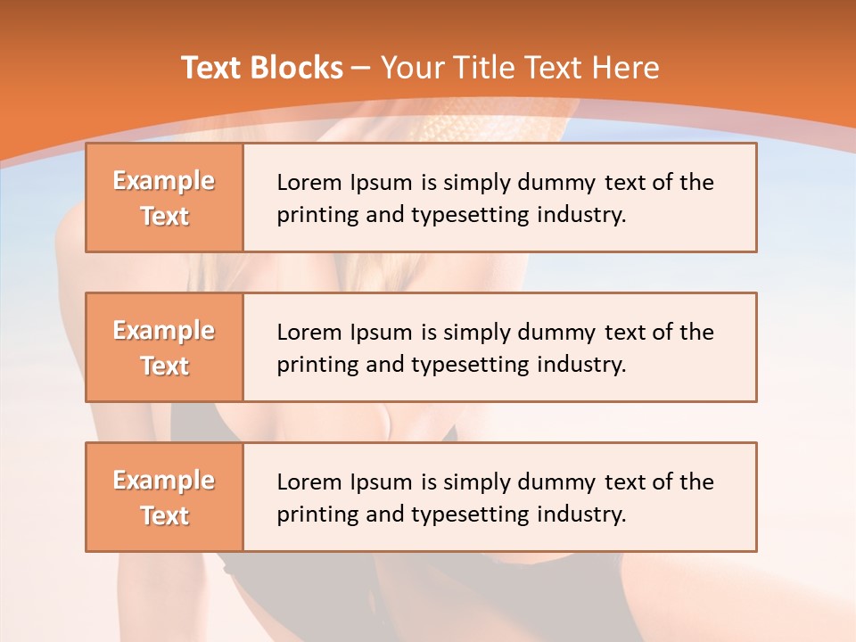 Young Wellbeing Summer PowerPoint Template
