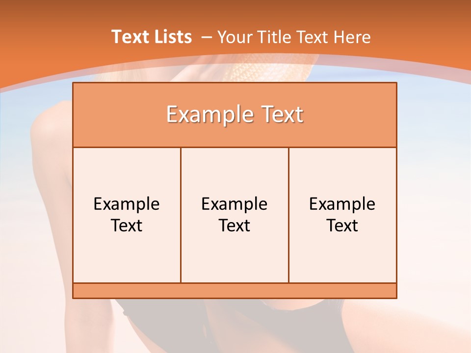 Young Wellbeing Summer PowerPoint Template