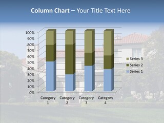 Green Neighborhood Unique PowerPoint Template