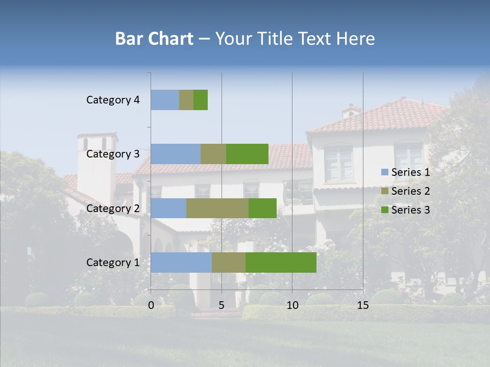 Green Neighborhood Unique PowerPoint Template