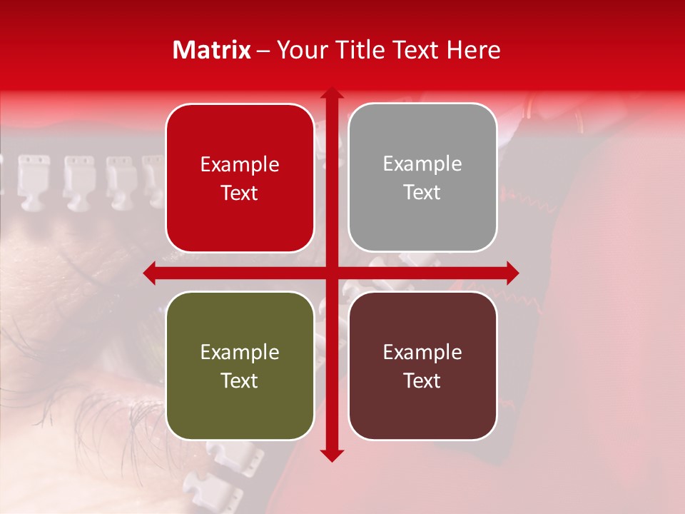 Stare Eye Until PowerPoint Template