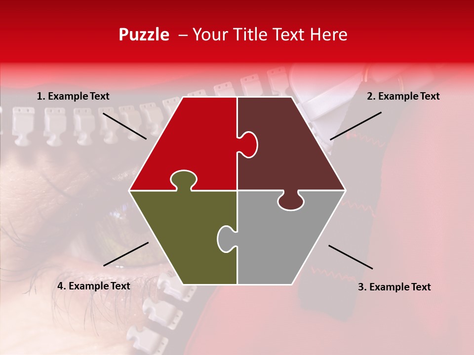 Stare Eye Until PowerPoint Template