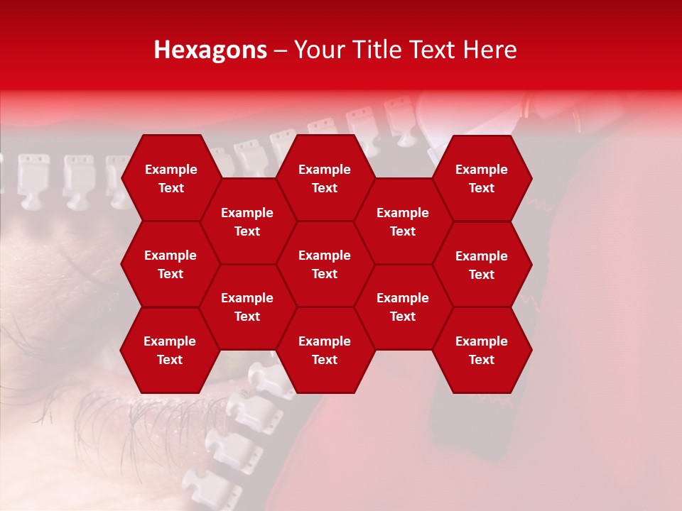 Stare Eye Until PowerPoint Template