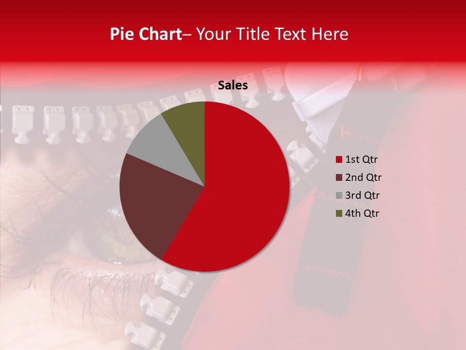 Stare Eye Until PowerPoint Template