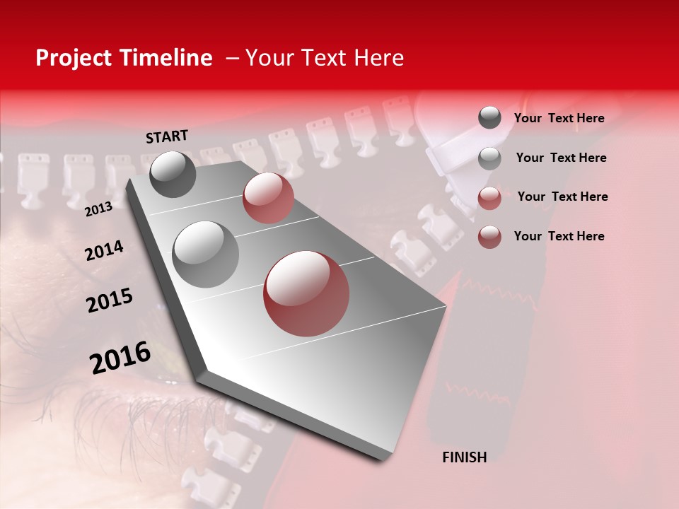 Stare Eye Until PowerPoint Template