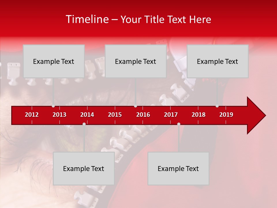 Stare Eye Until PowerPoint Template