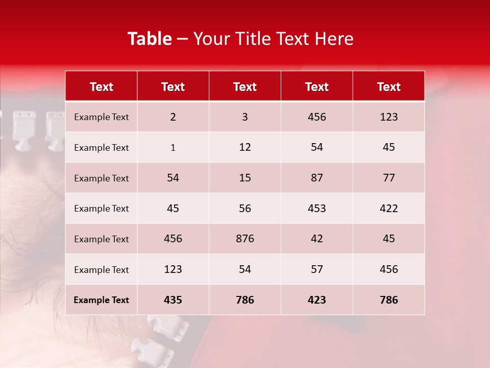 Stare Eye Until PowerPoint Template