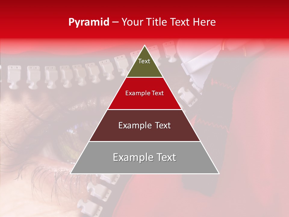 Stare Eye Until PowerPoint Template