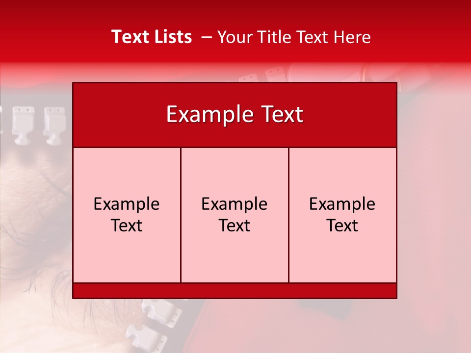 Stare Eye Until PowerPoint Template