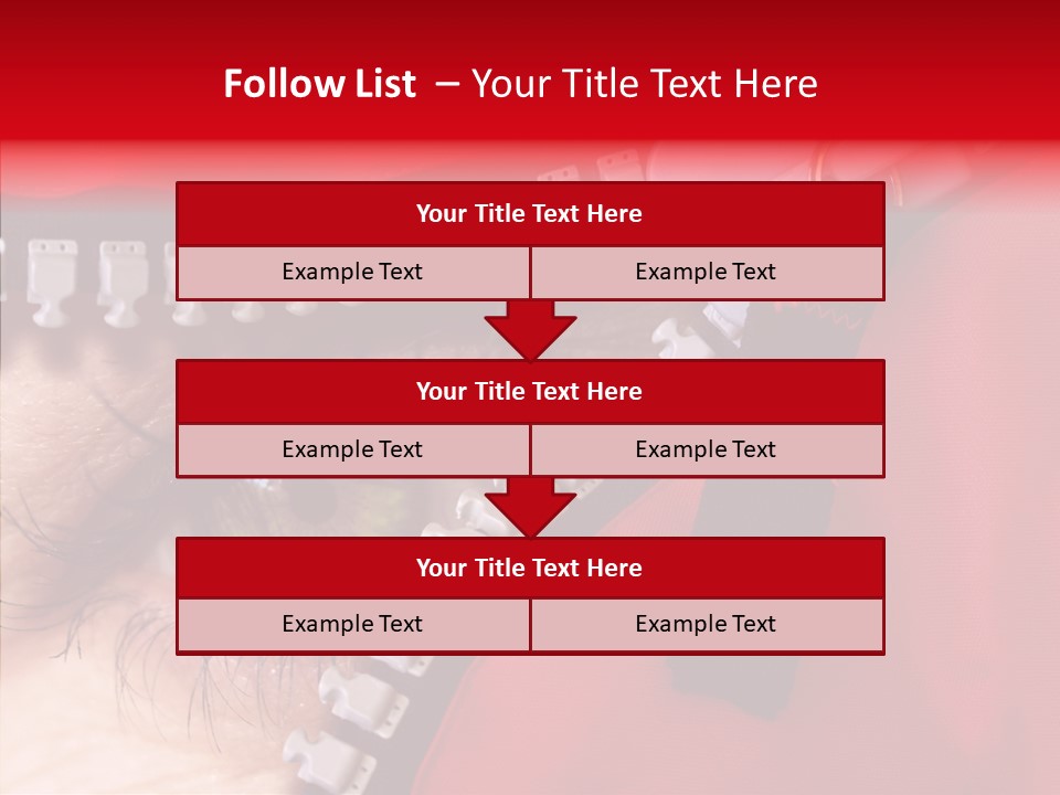 Stare Eye Until PowerPoint Template