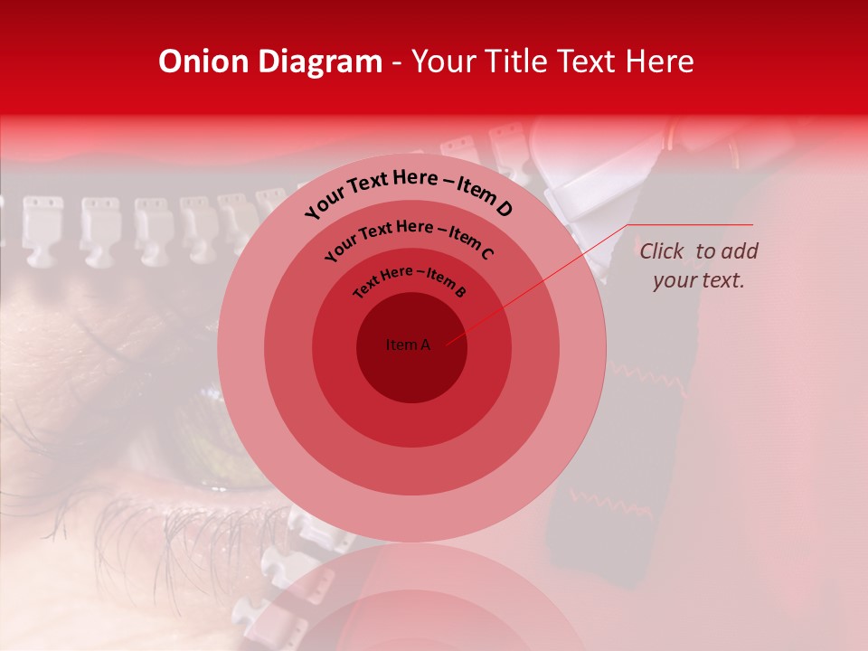 Stare Eye Until PowerPoint Template