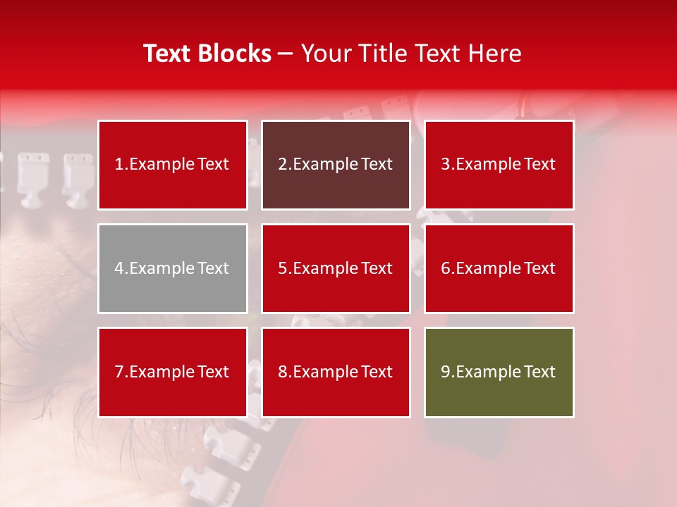 Stare Eye Until PowerPoint Template