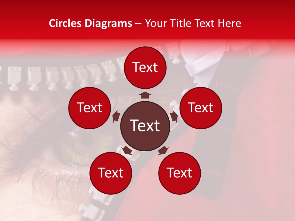 Stare Eye Until PowerPoint Template