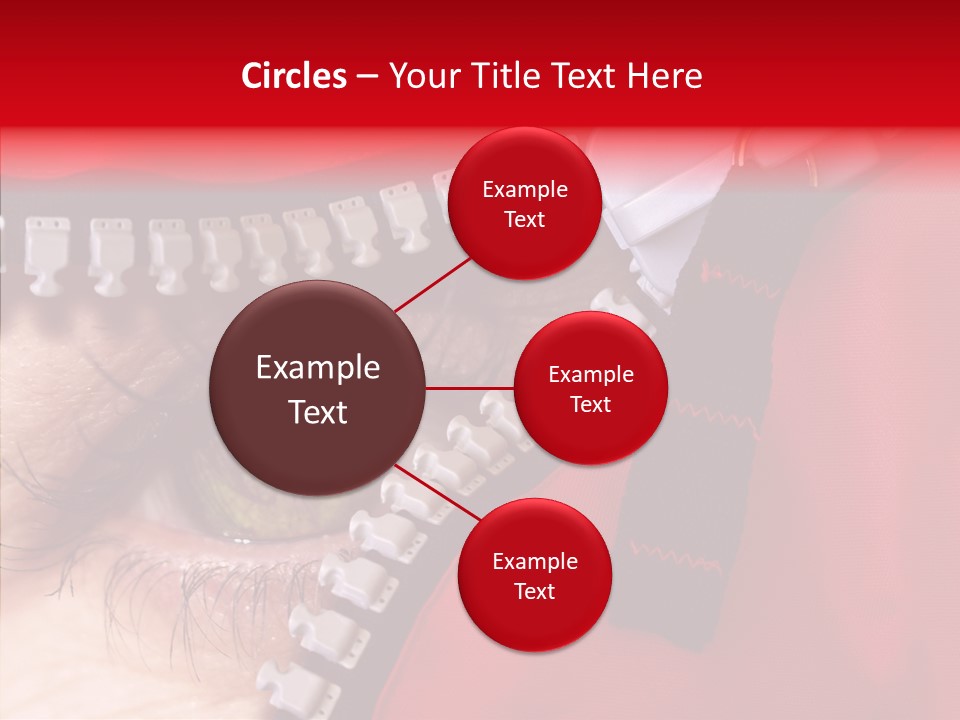 Stare Eye Until PowerPoint Template