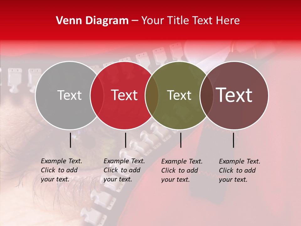 Stare Eye Until PowerPoint Template