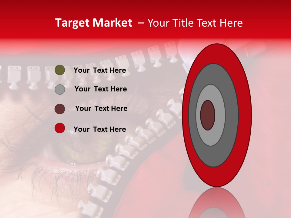 Stare Eye Until PowerPoint Template