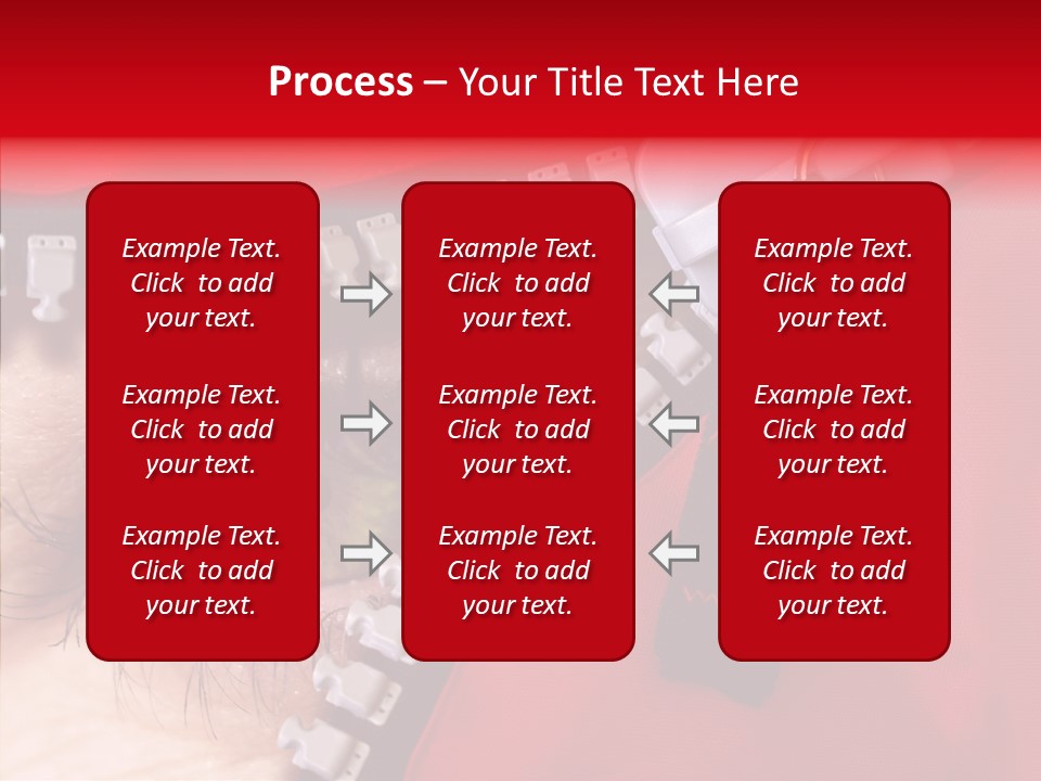 Stare Eye Until PowerPoint Template