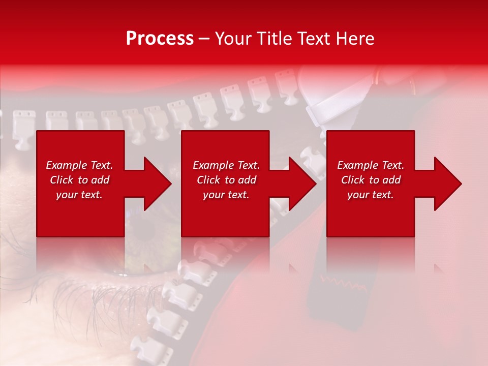 Stare Eye Until PowerPoint Template