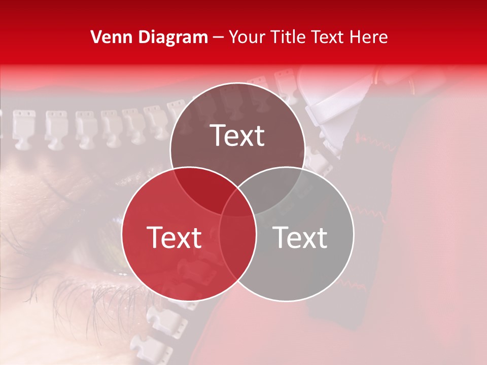 Stare Eye Until PowerPoint Template