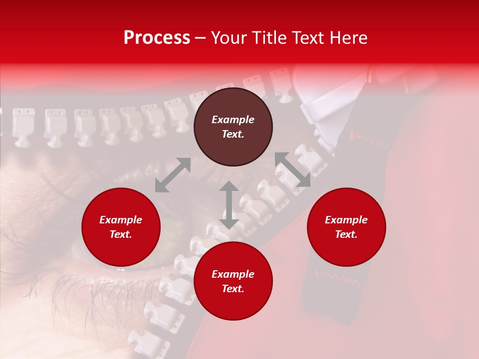 Stare Eye Until PowerPoint Template