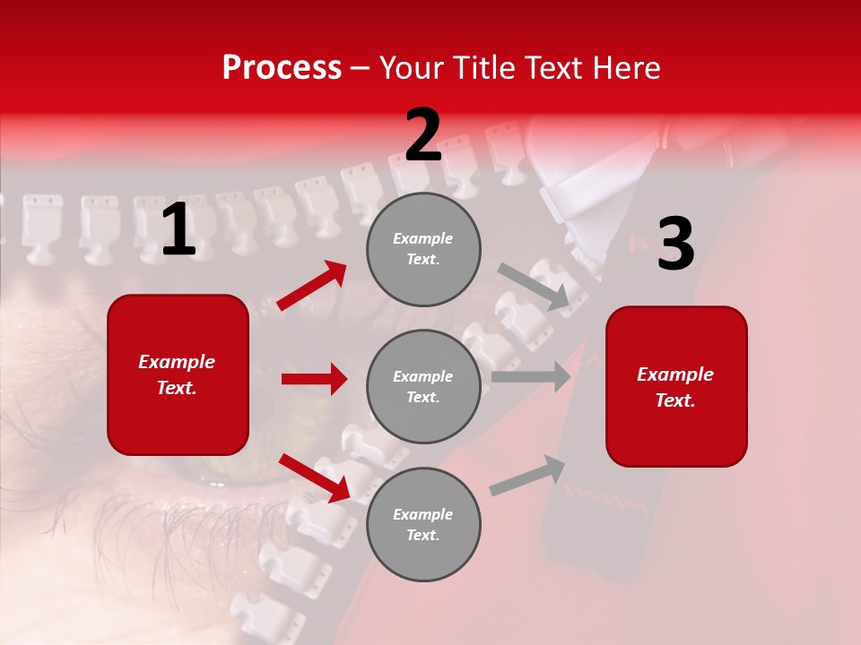 Stare Eye Until PowerPoint Template