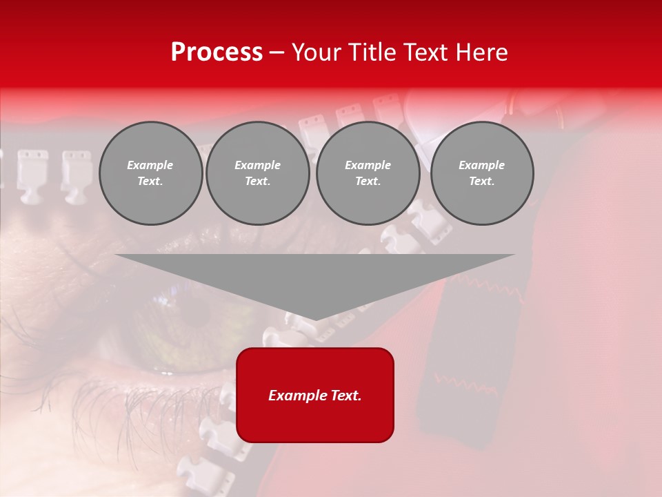 Stare Eye Until PowerPoint Template