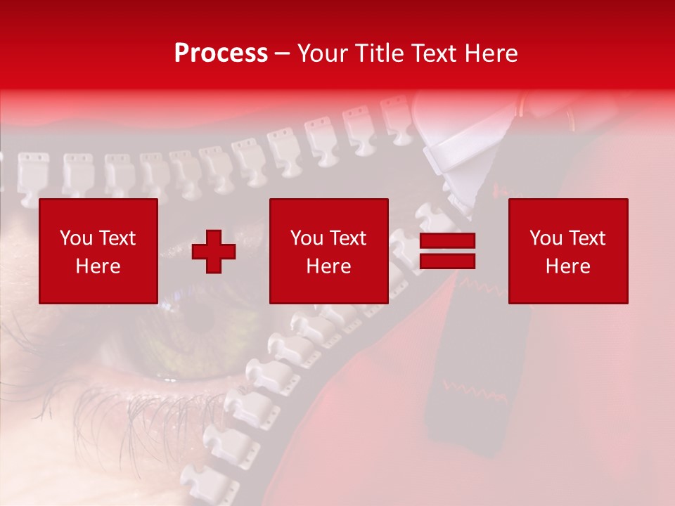 Stare Eye Until PowerPoint Template