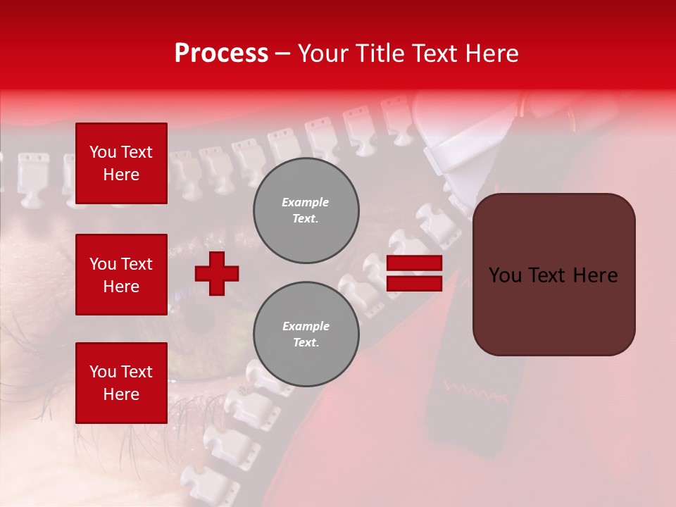 Stare Eye Until PowerPoint Template