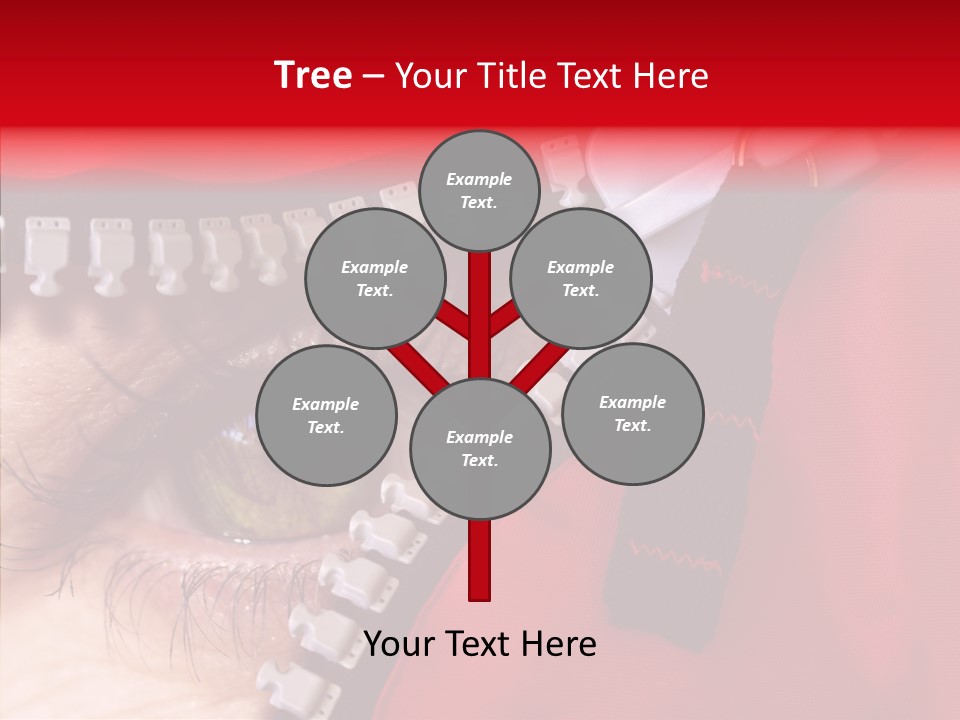 Stare Eye Until PowerPoint Template
