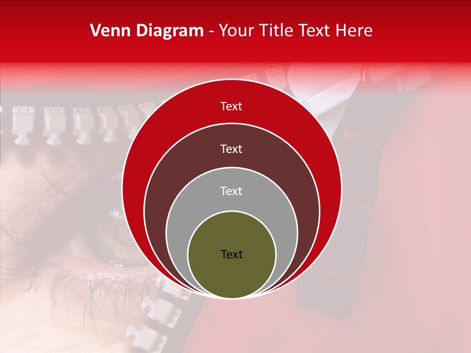 Stare Eye Until PowerPoint Template