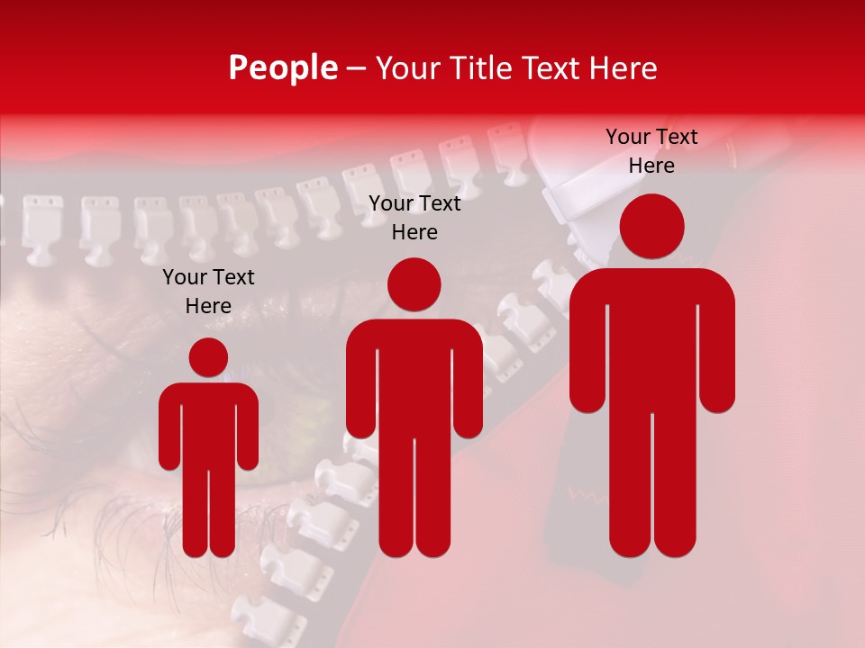 Stare Eye Until PowerPoint Template