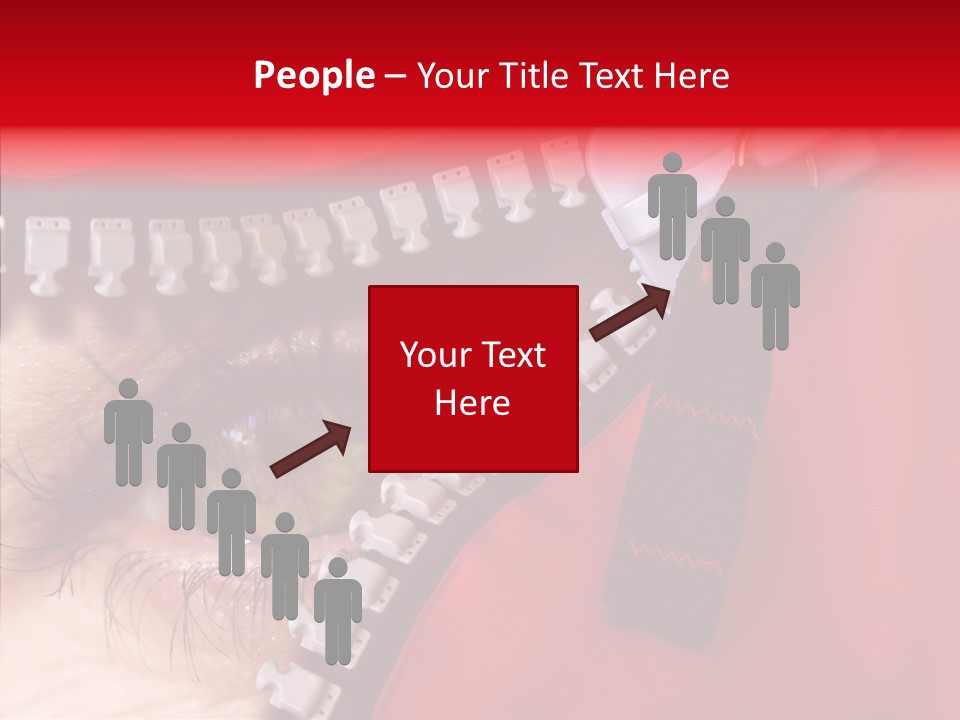 Stare Eye Until PowerPoint Template