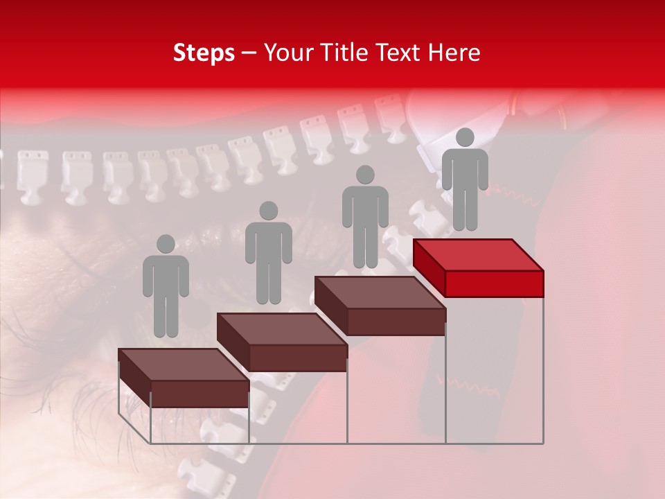 Stare Eye Until PowerPoint Template