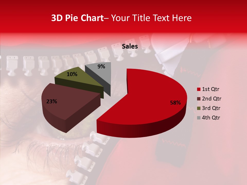 Stare Eye Until PowerPoint Template