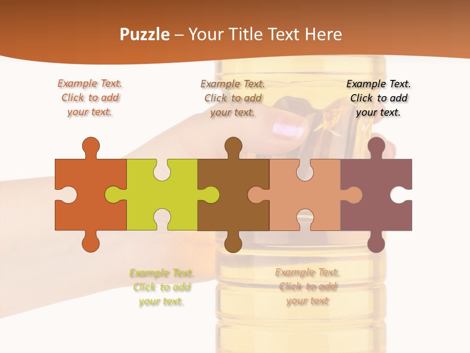 Natural Holding Unhealthy PowerPoint Template