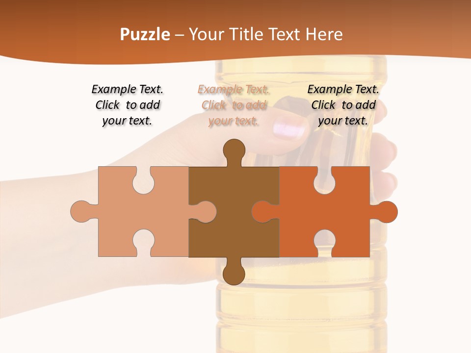 Natural Holding Unhealthy PowerPoint Template