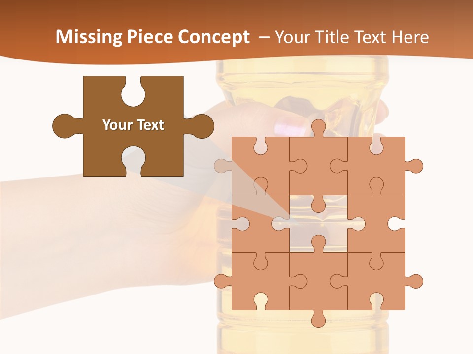 Natural Holding Unhealthy PowerPoint Template