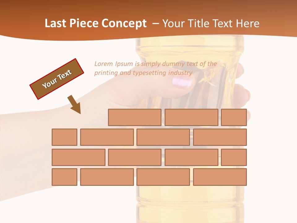 Natural Holding Unhealthy PowerPoint Template