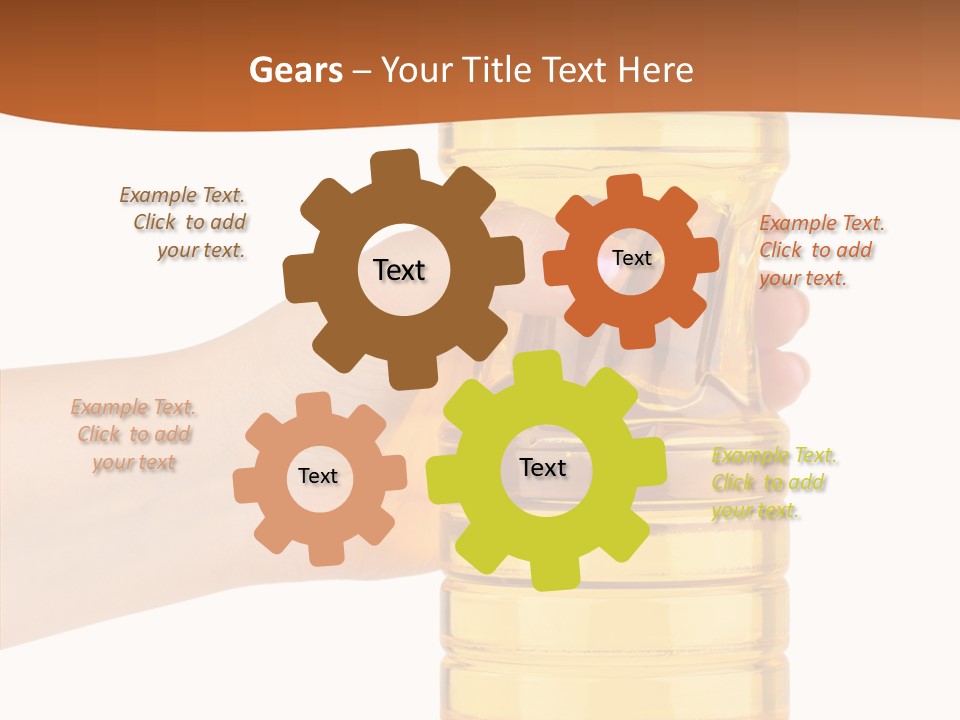 Natural Holding Unhealthy PowerPoint Template