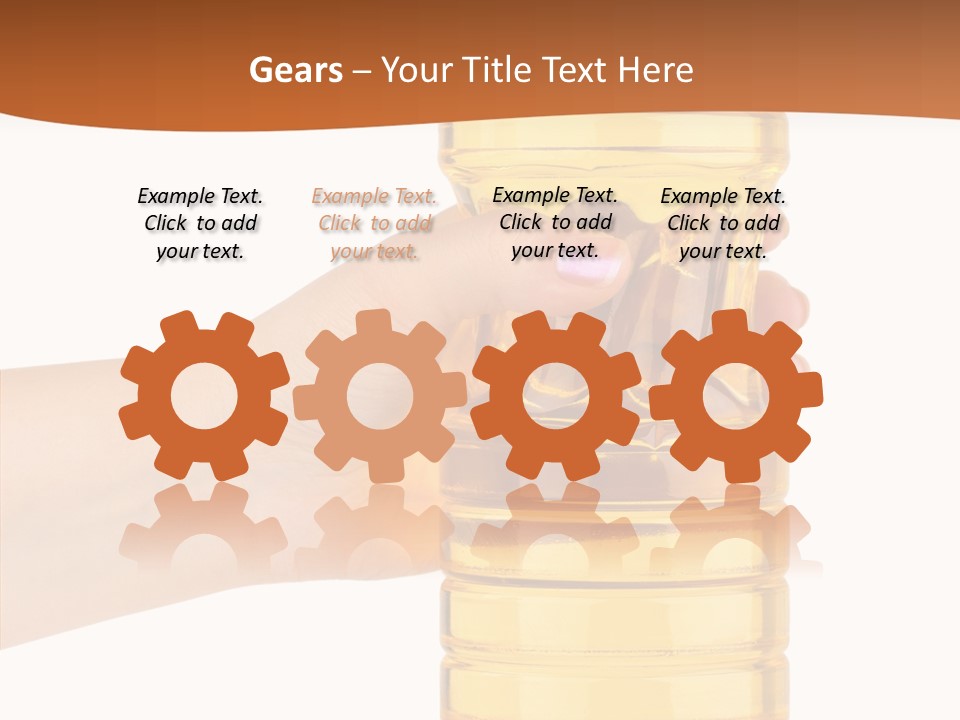 Natural Holding Unhealthy PowerPoint Template