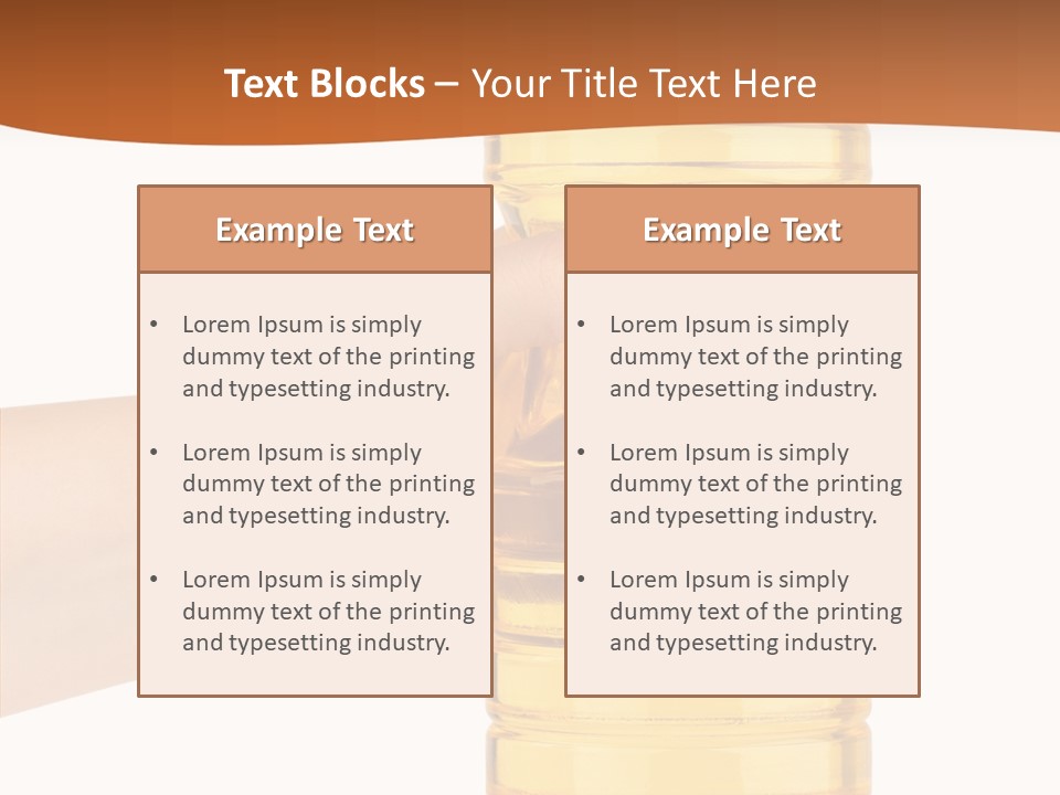 Natural Holding Unhealthy PowerPoint Template
