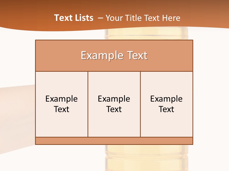 Natural Holding Unhealthy PowerPoint Template